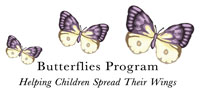 Butterflies Program Logo in English