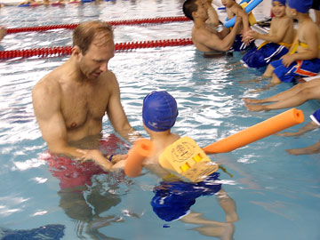 swimming