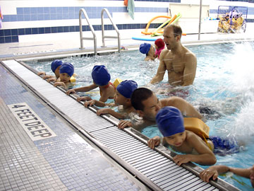 swimming